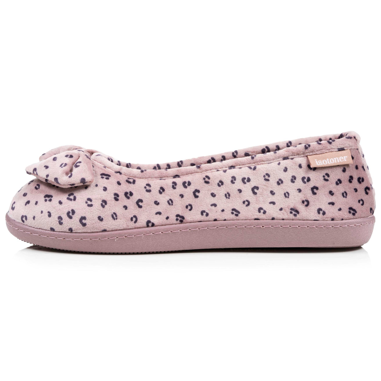 Zapatillas de casa Bailarinas ergonómicas Mujer Leopardo blush