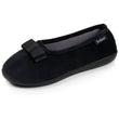 Mujer Zapatillas de casa ergonómicas Negro