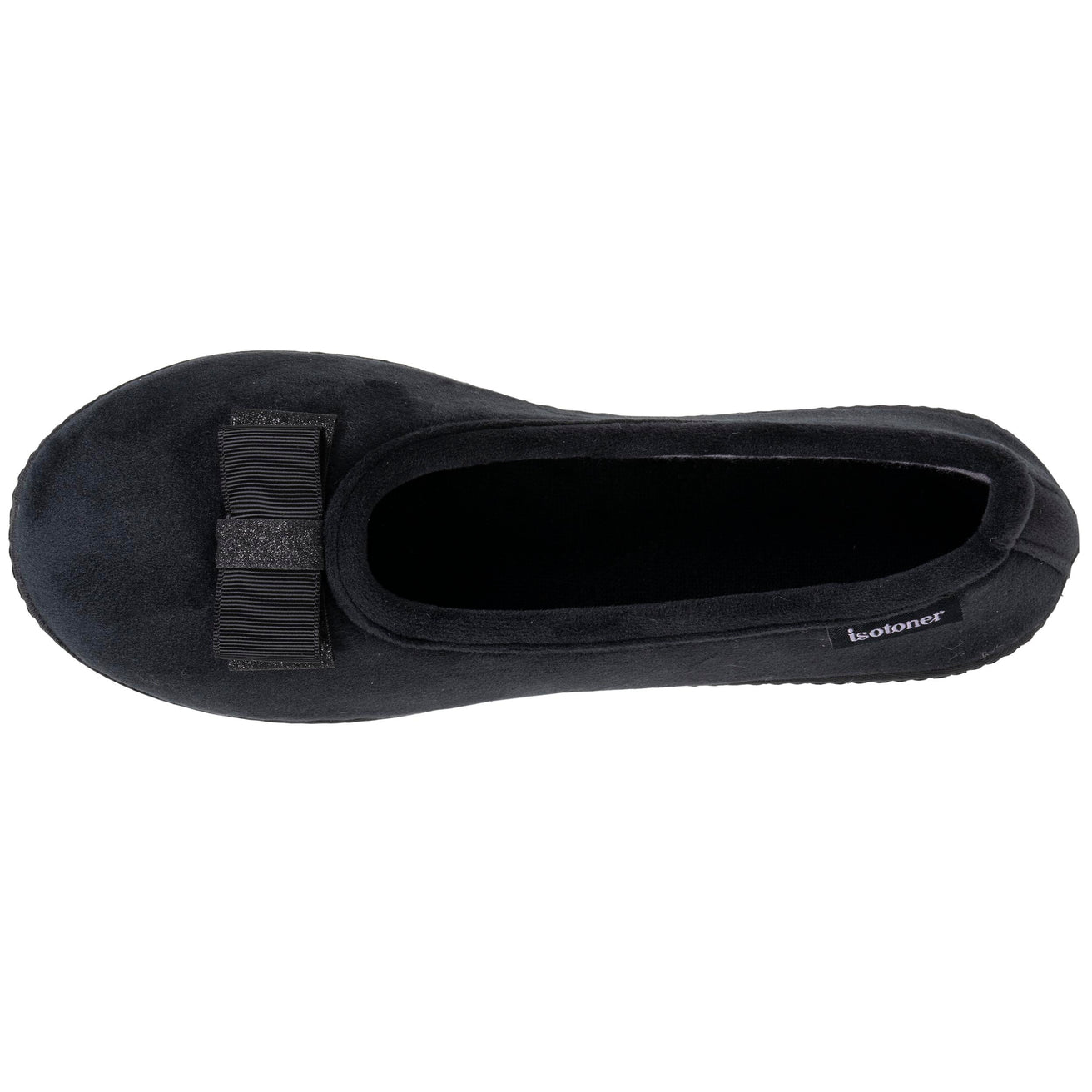 Mujer Zapatillas de casa ergonómicas Negro