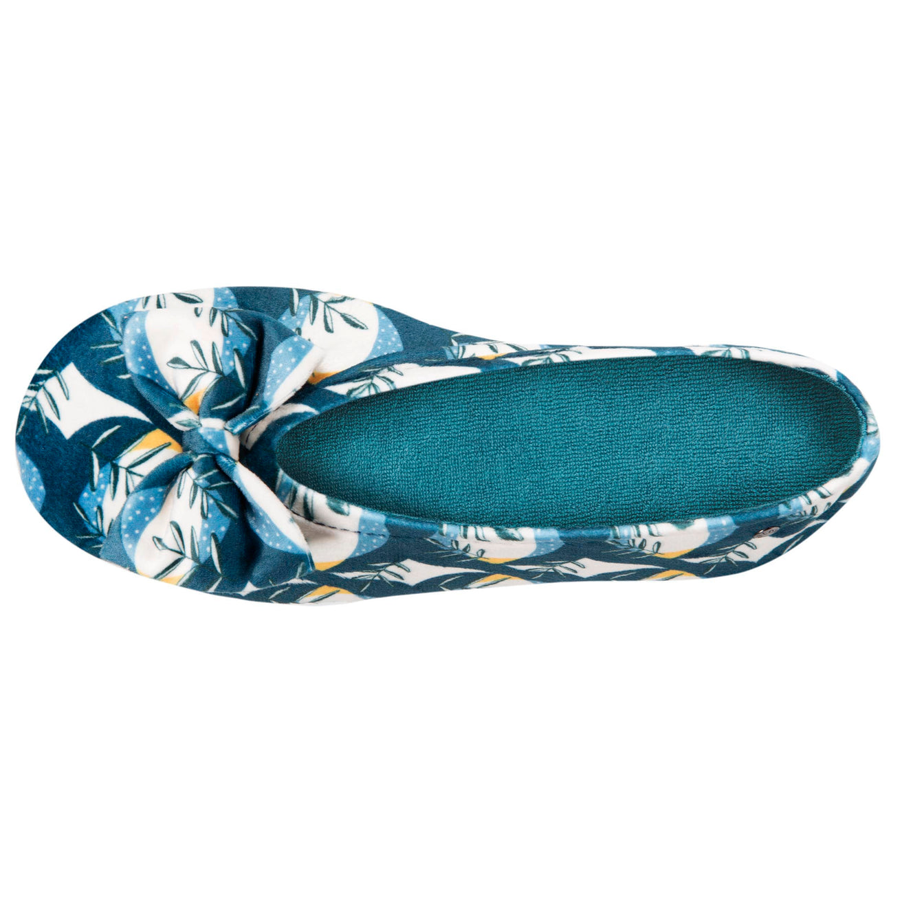 Zapatillas de casa bailarinas Mujer Grande Nudo Tropical