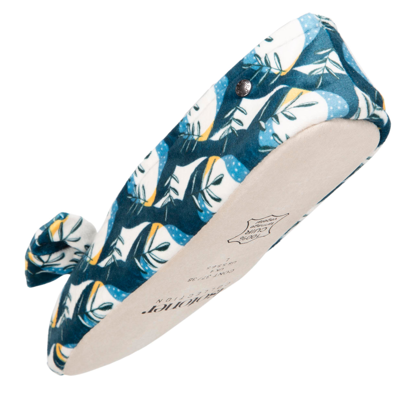 Zapatillas de casa bailarinas Mujer Grande Nudo Tropical