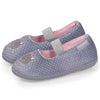 Zapatillas de casa bailarinas Niños Gris Nube pois - Isotoner