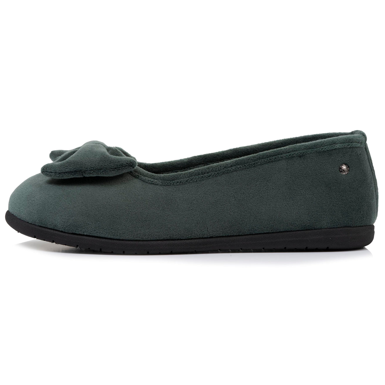 Zapatillas de casa bailarinas suela confort Mujer Salvia