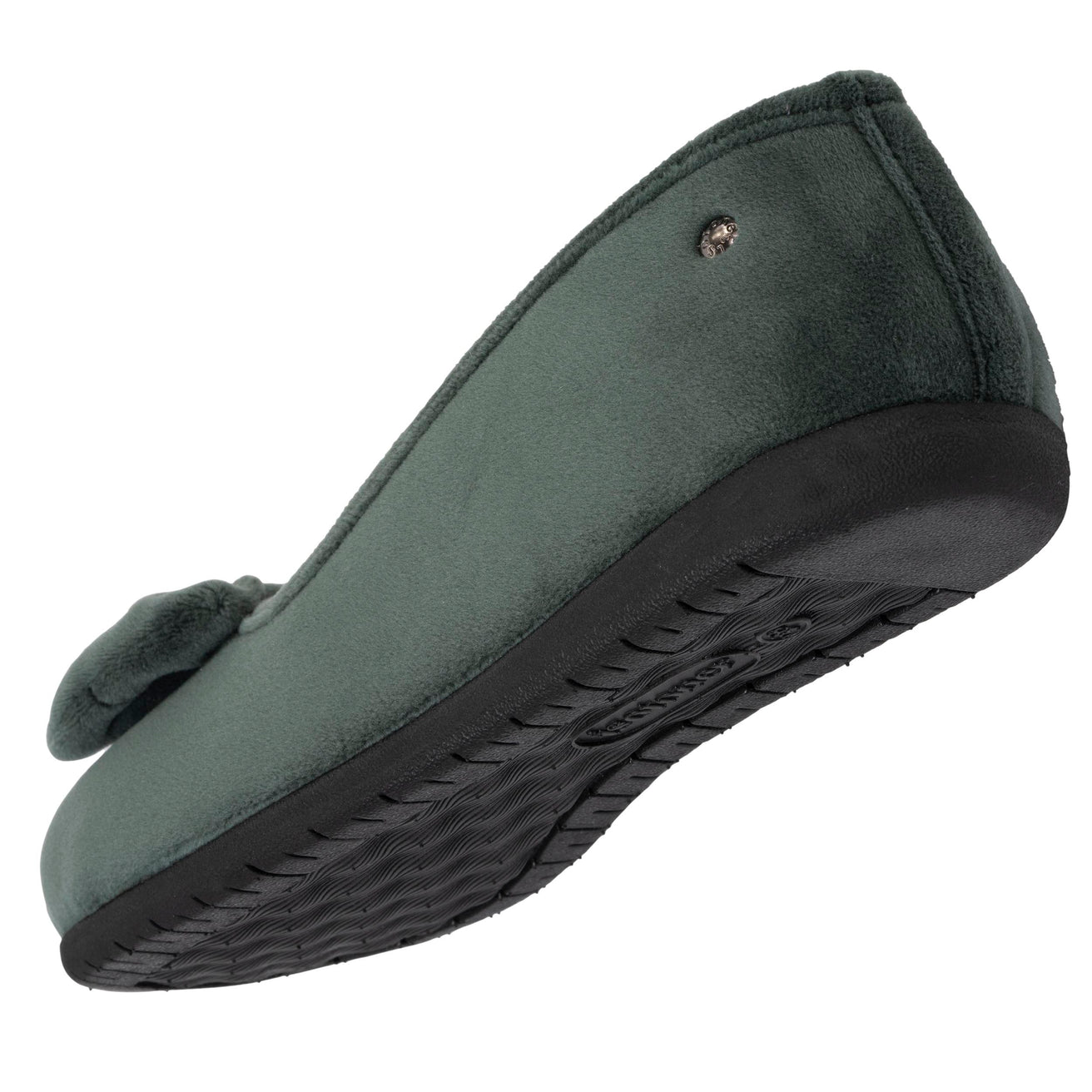 Zapatillas de casa bailarinas suela confort Mujer Salvia
