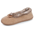 Zapatillas de casa bailarinas recicladas Mujer Camel