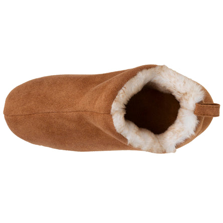 Zapatillas de casa botines bajos Mujer Camel - Isotoner