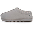 Zapatillas de casa botines bajos Mujer cuero Gris