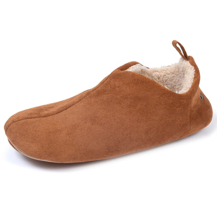 Zapatillas de casa botines bajos Hombre Camel - Isotoner