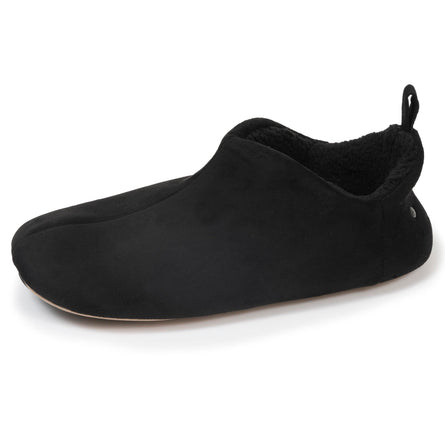 Zapatillas de casa botines bajos Hombre Negro - Isotoner