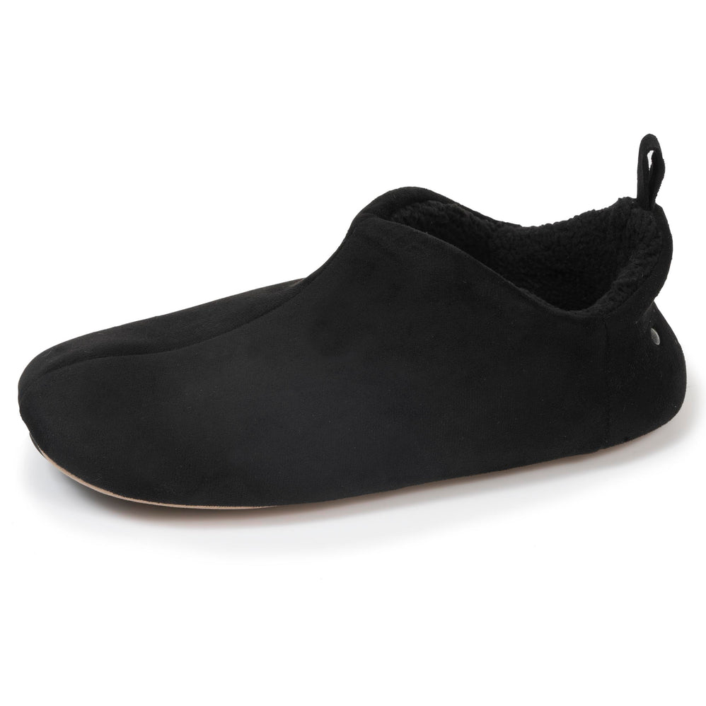 Zapatillas de casa botines bajos Hombre Negro - Isotoner