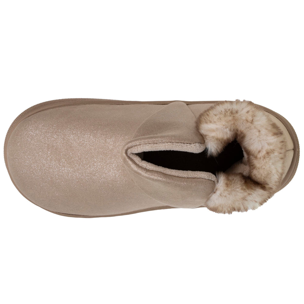 Zapatillas de casa botines Mujer BLOUP Beige - Isotoner