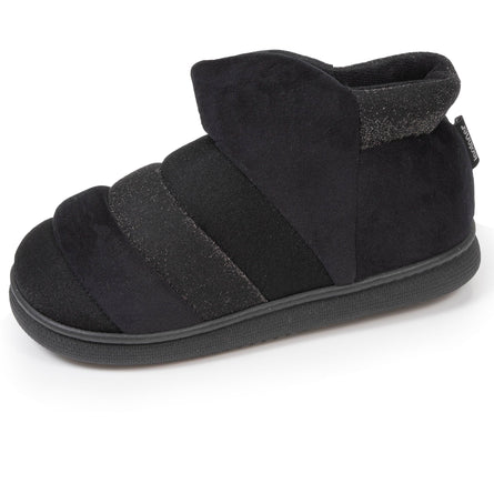 Zapatillas de casa botines Mujer BLOUP Negro - Isotoner