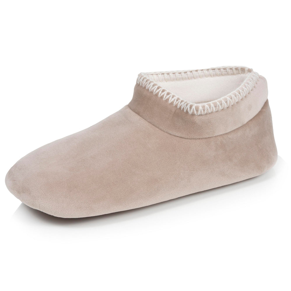 Zapatillas de casa botines Mujer Beige - Isotoner