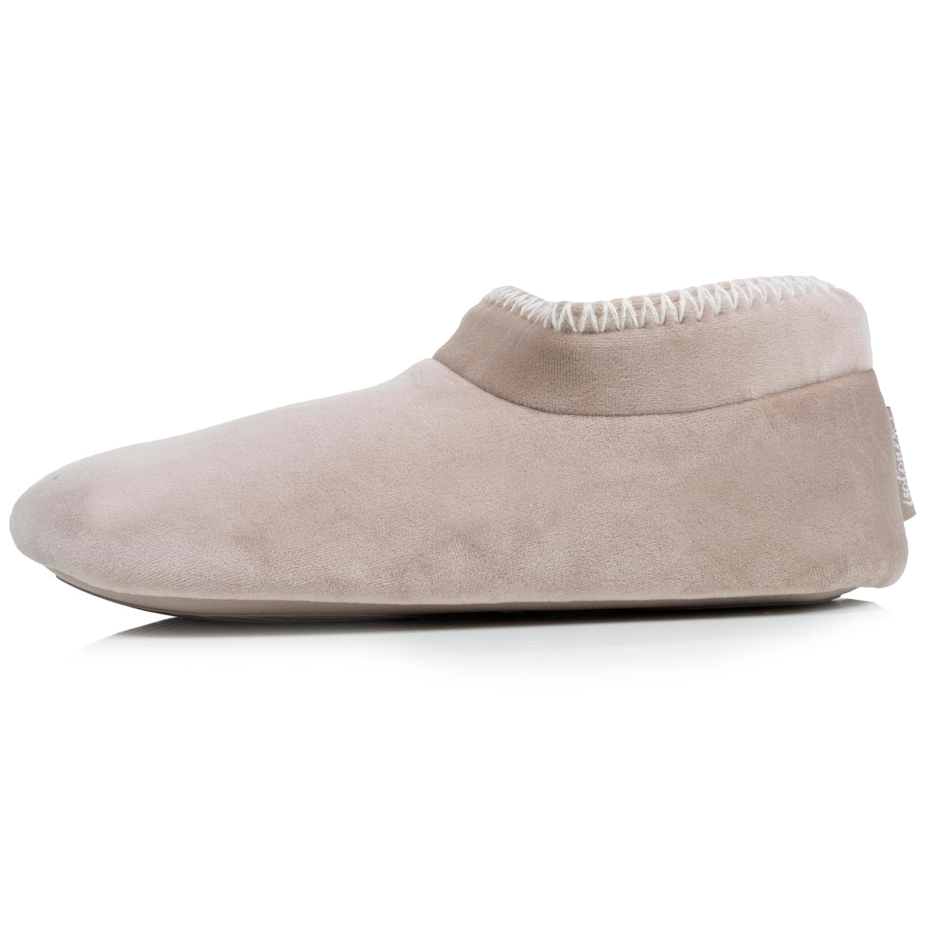 Zapatillas de casa botines Mujer Beige