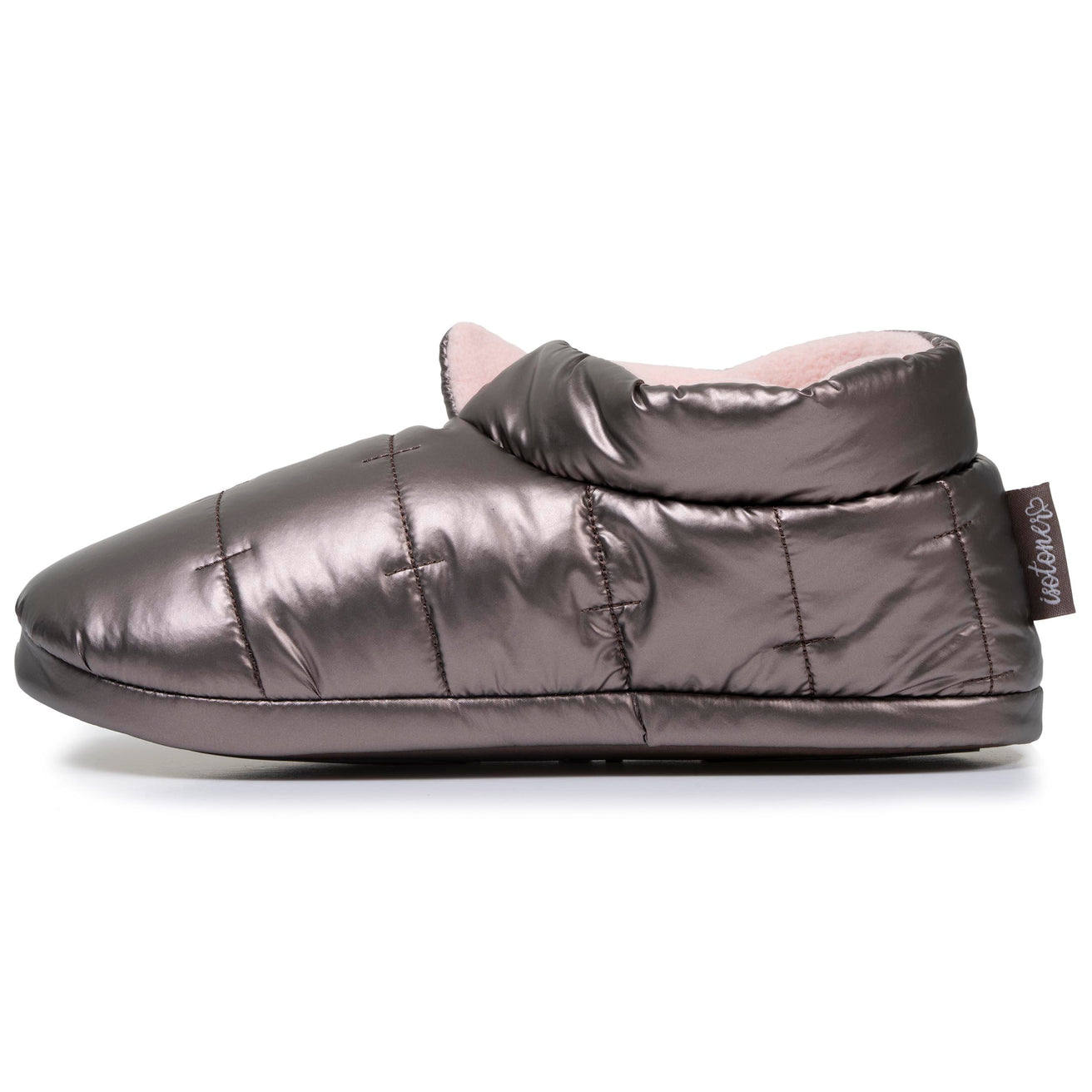 Zapatillas de casa botines Mujer Bronce