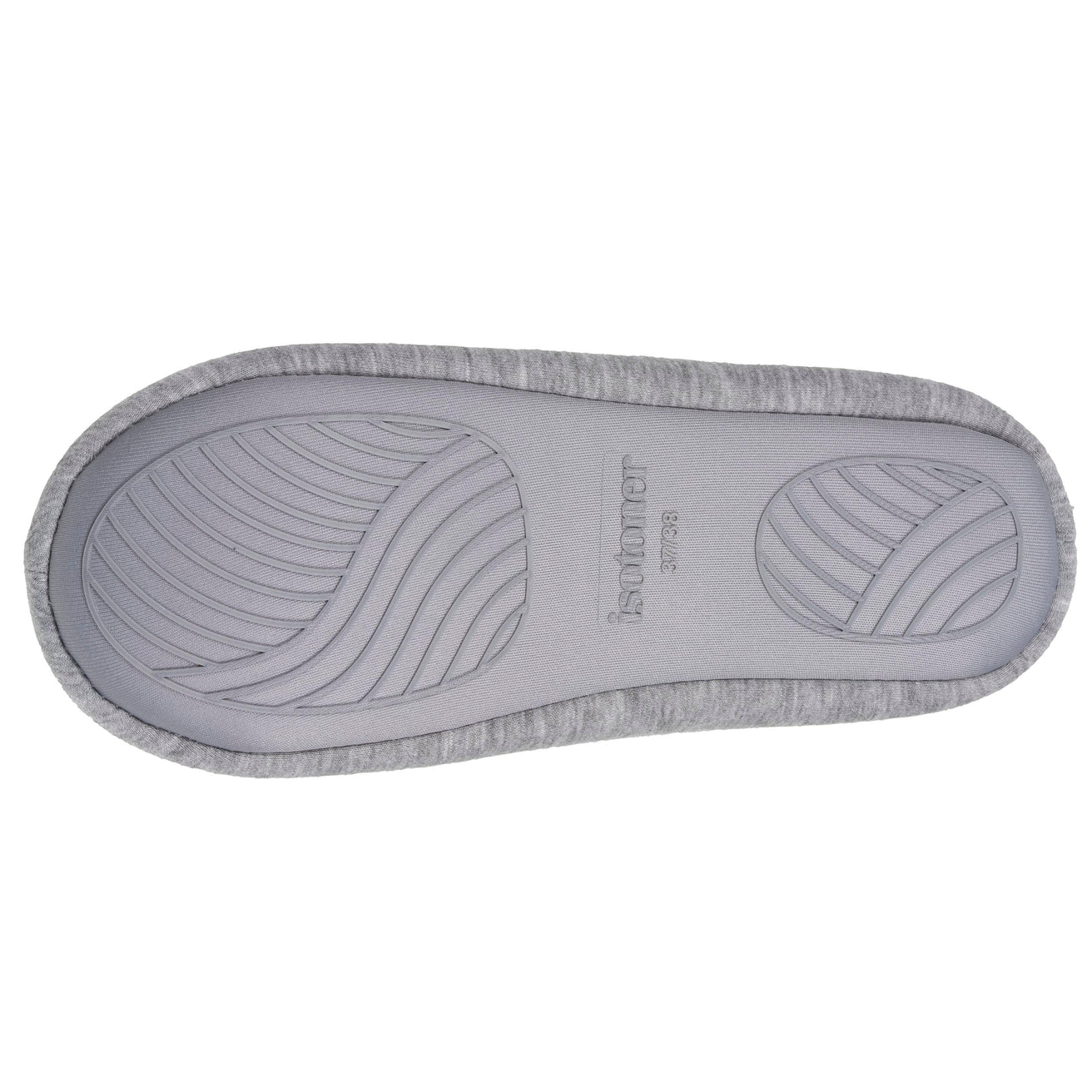 Zapatillas de casa botines Mujer Gris jaspeado