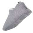Zapatillas de casa botines Mujer Gris jaspeado