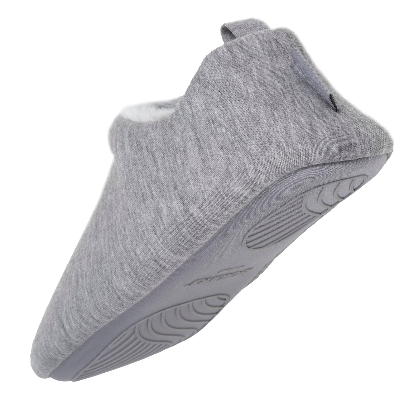 Zapatillas de casa botines Mujer Gris jaspeado