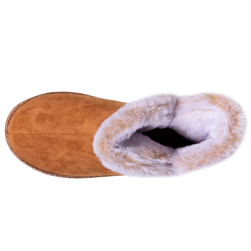 Zapatillas de casa botines Mujer ante Camel - Isotoner