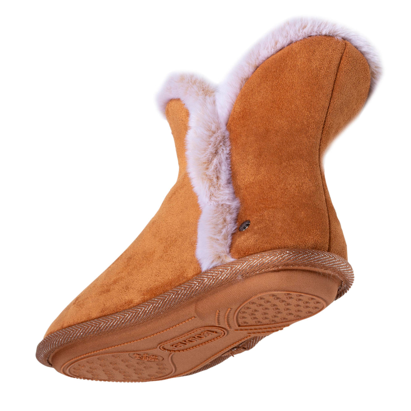 Zapatillas de casa botines Mujer ante Camel