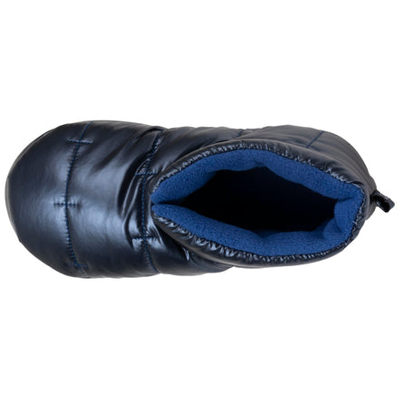 Zapatillas de casa botines Niño Azul metalizado - Isotoner