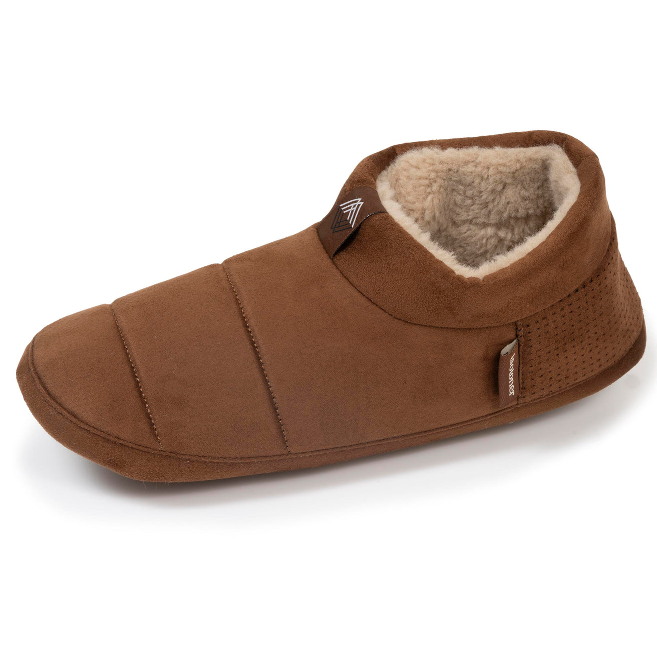 Zapatillas de casa botines Hombre Canela