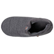 Zapatillas de casa botines Hombre Gris jaspeado