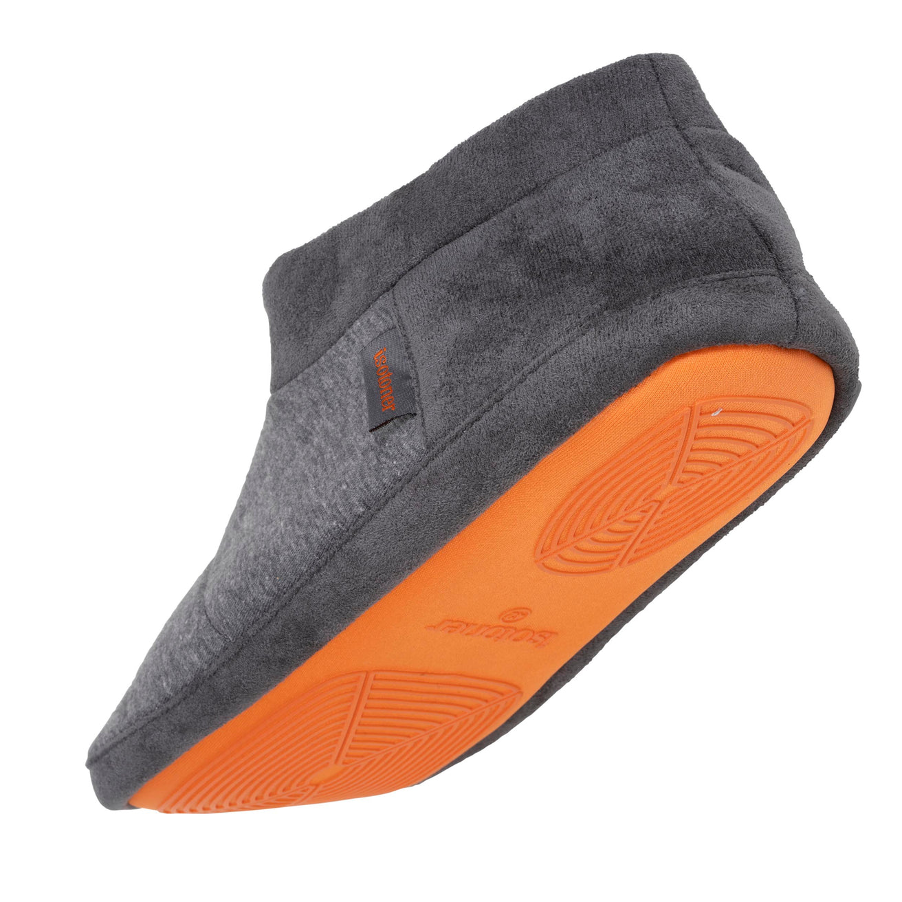 Zapatillas de casa botines Hombre Gris jaspeado
