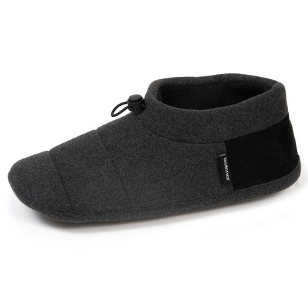 Zapatillas de casa botines Hombre Gris jaspeado oscuro - Isotoner