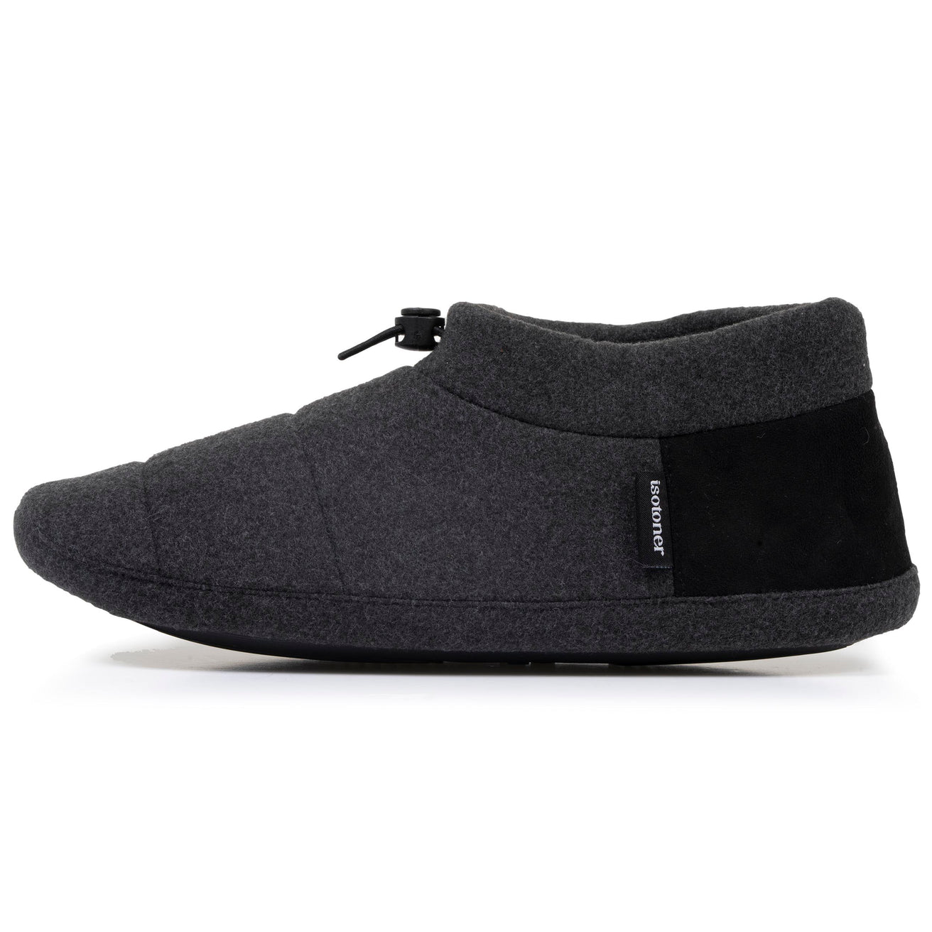 Zapatillas de casa botines Hombre Gris jaspeado oscuro