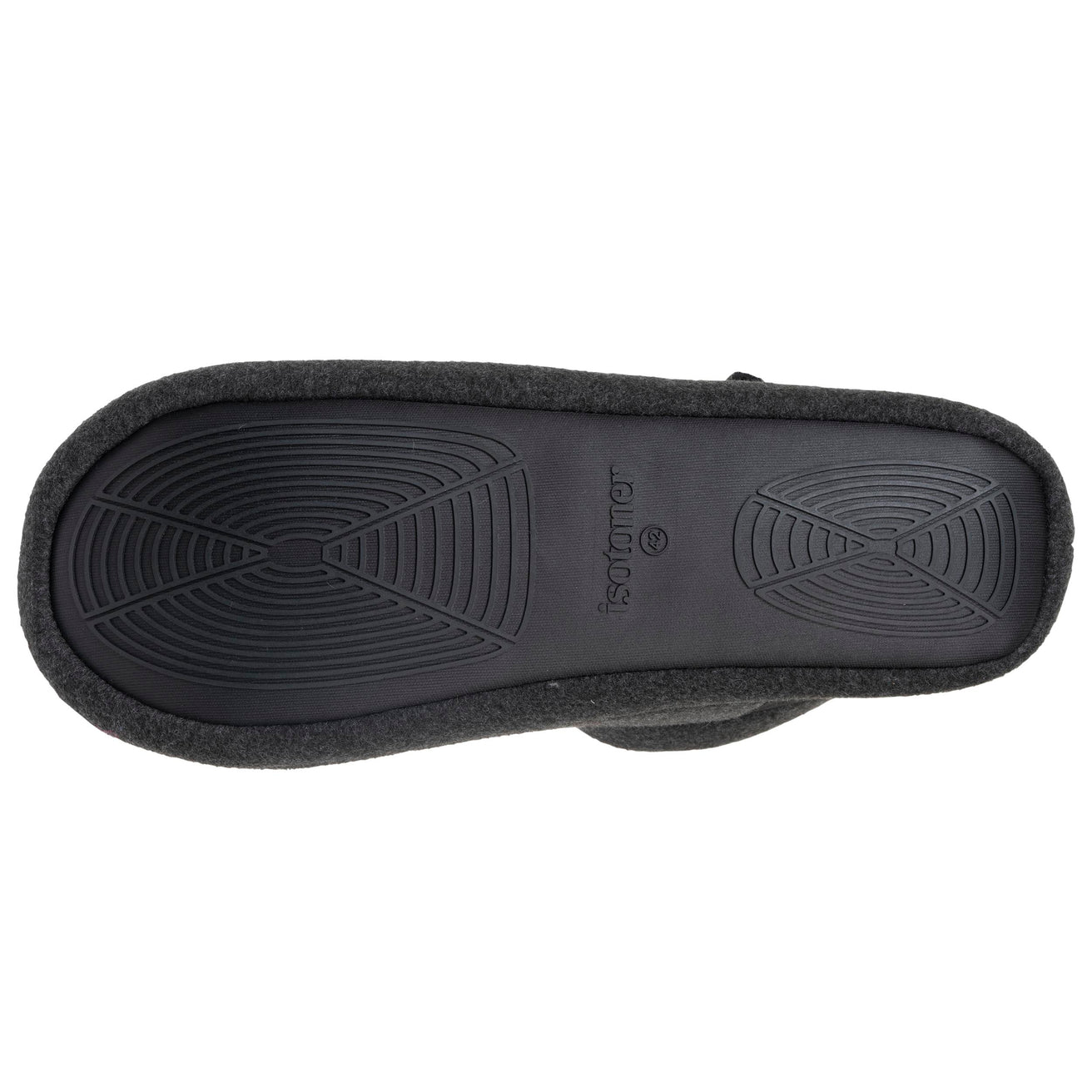 Zapatillas de casa botines Hombre Gris jaspeado oscuro