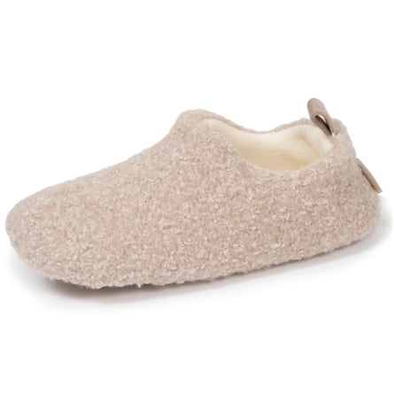 Zapatillas de casa botines bajas Mujer Beige - Isotoner