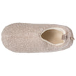 Zapatillas de casa botines bajas Mujer Beige