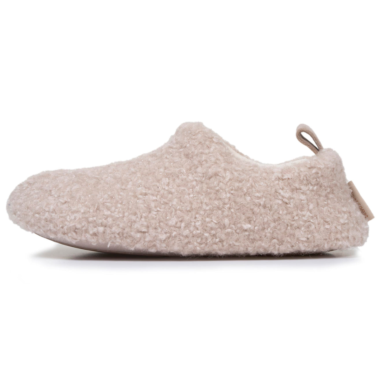 Zapatillas de casa botines bajas Mujer Beige