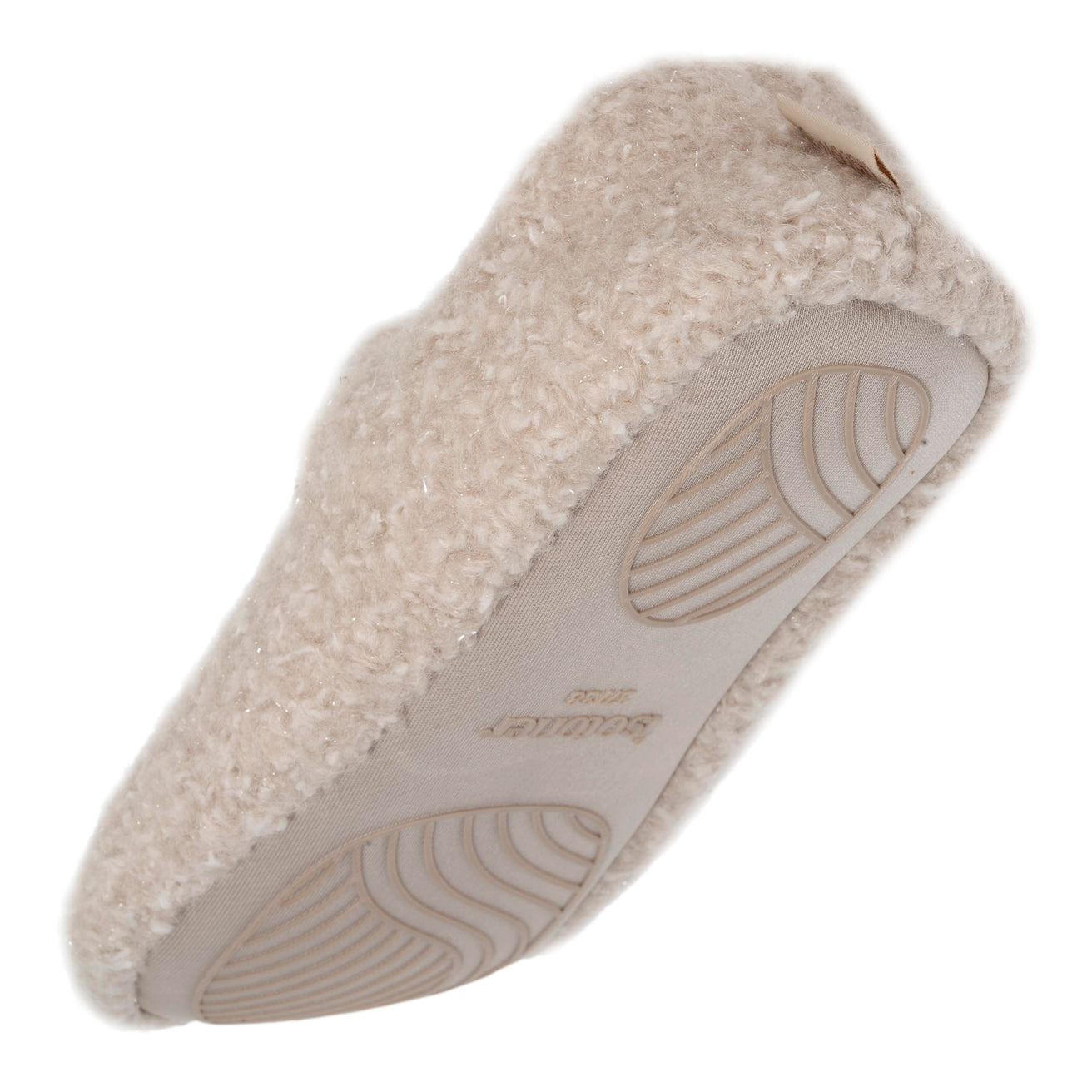 Zapatillas de casa botines bajas Mujer Beige