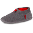 Zapatillas de casa botines bajos Hombre costuras rojas
