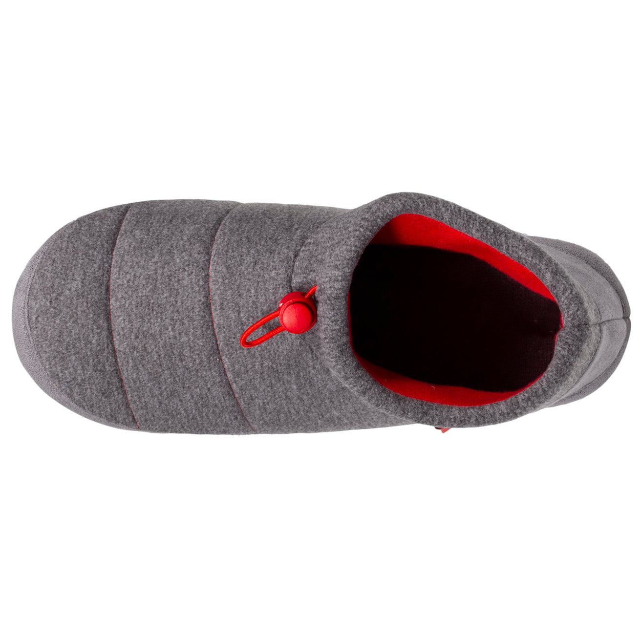 Zapatillas de casa botines bajos Hombre costuras rojas