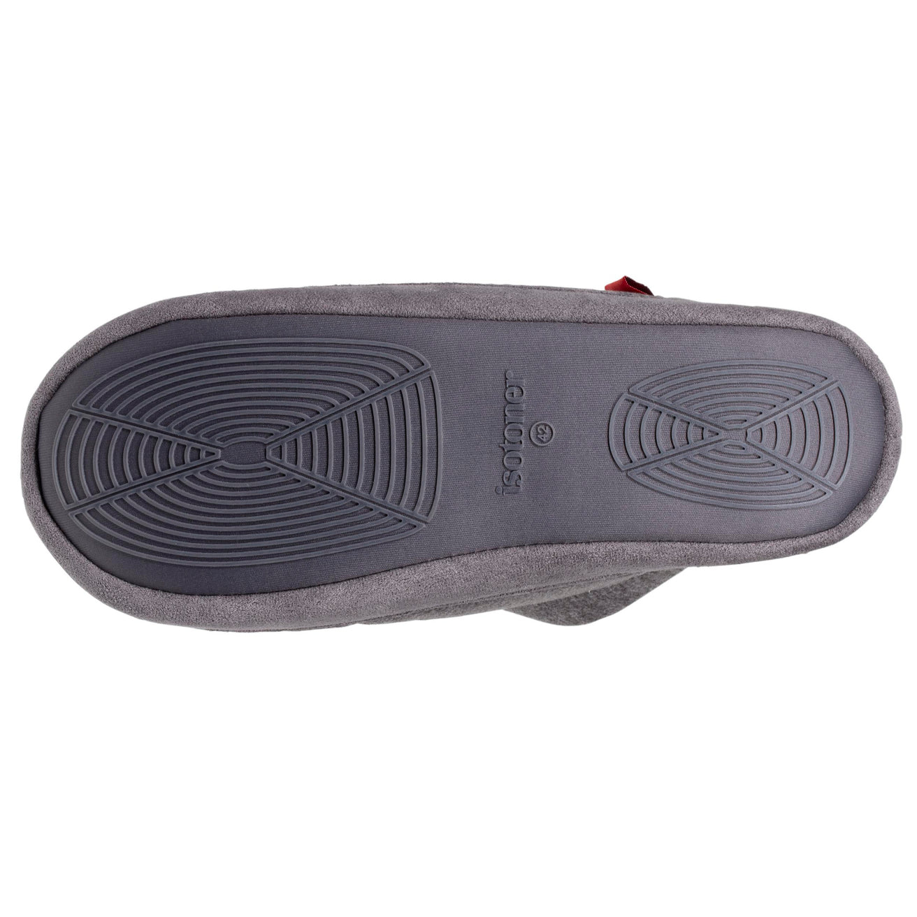 Zapatillas de casa botines bajos Hombre costuras rojas