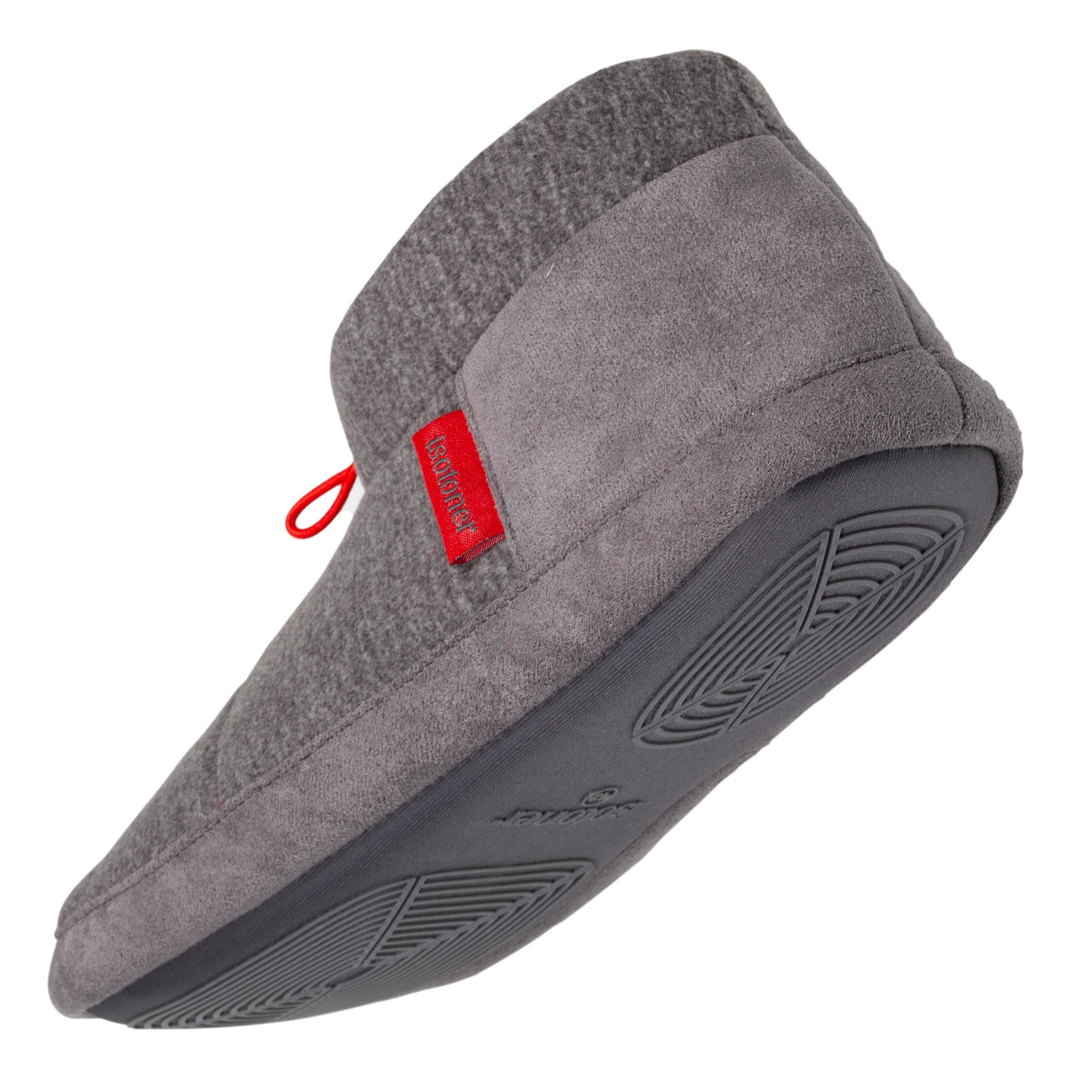 Zapatillas de casa botines bajos Hombre costuras rojas