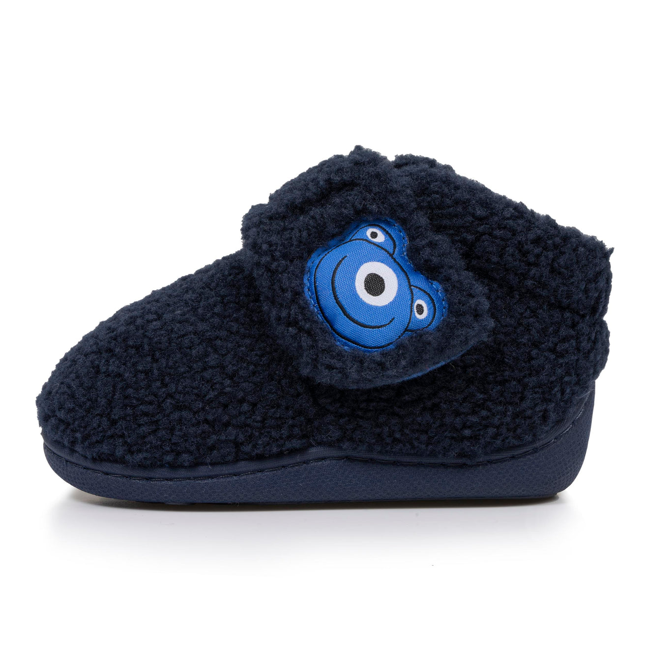 Zapatillas de casa botines velcro Bebé Marino monstruo