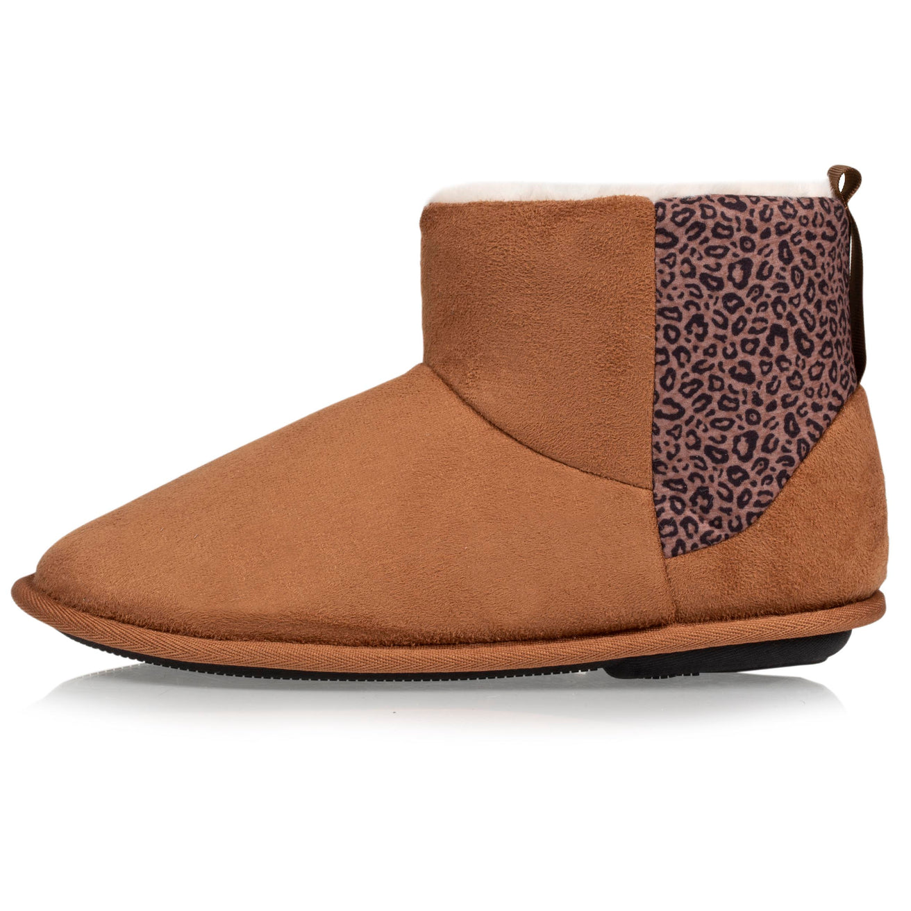 Zapatillas de casa botines Mujer Camel