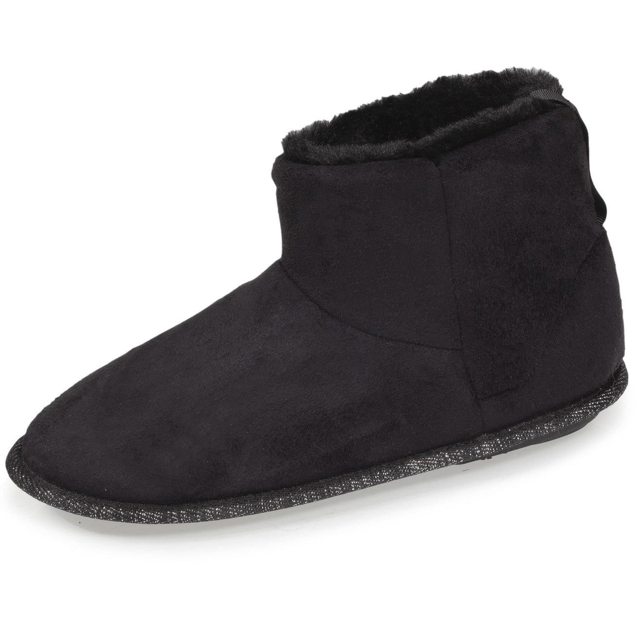 Zapatillas de casa botines Mujer Negro