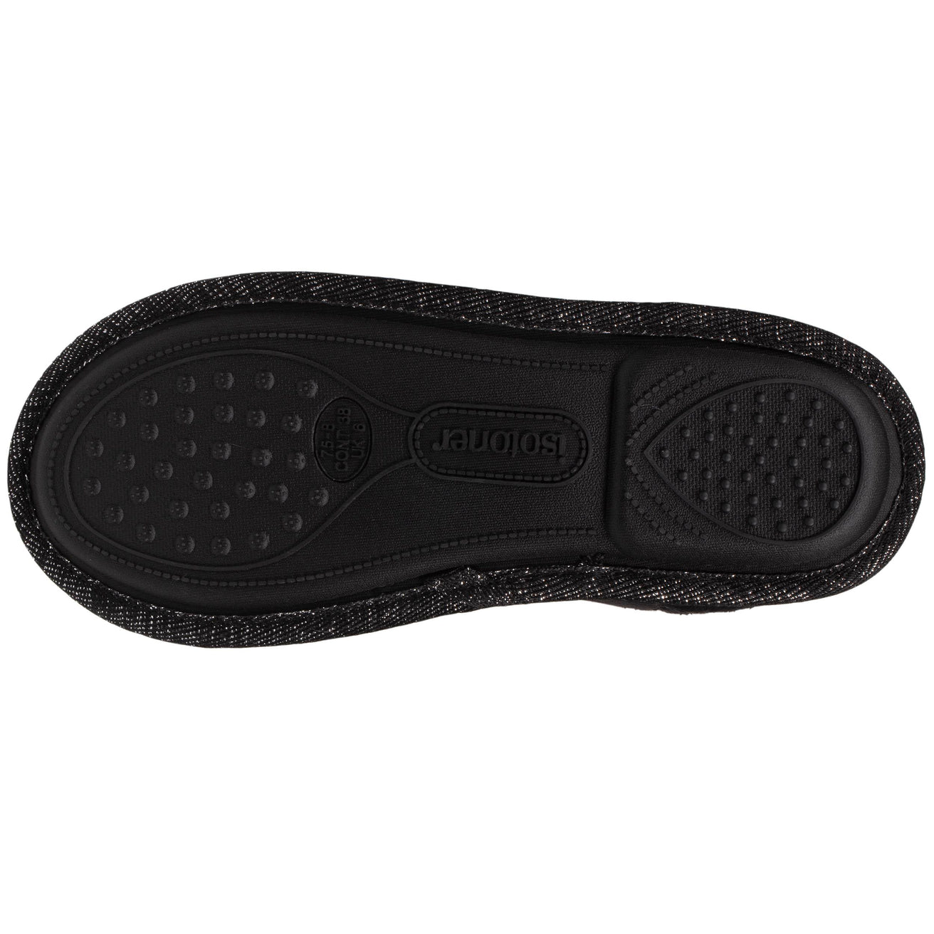 Zapatillas de casa botines Mujer Negro