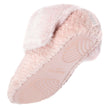 Zapatillas de casa botines texturizadas Mujer Rosa