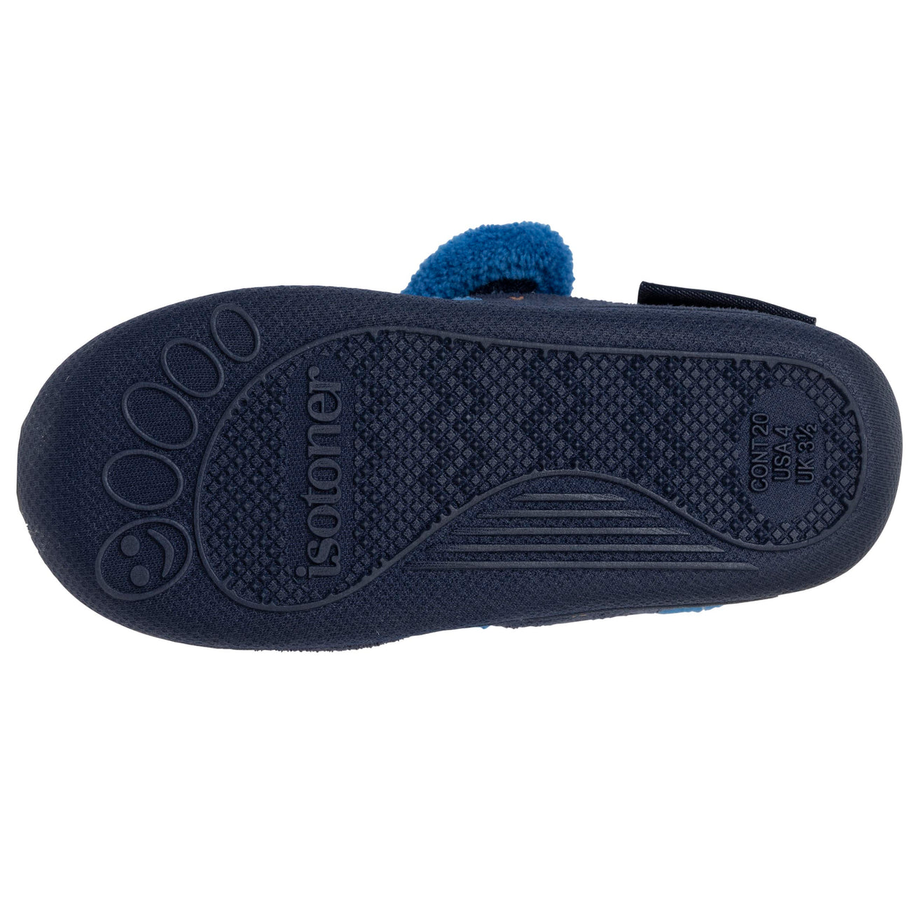 Zapatillas de casa botines velcro Niños Marino León