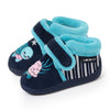 Zapatillas de casa botines scratch Bebe Conejo marine - Isotoner