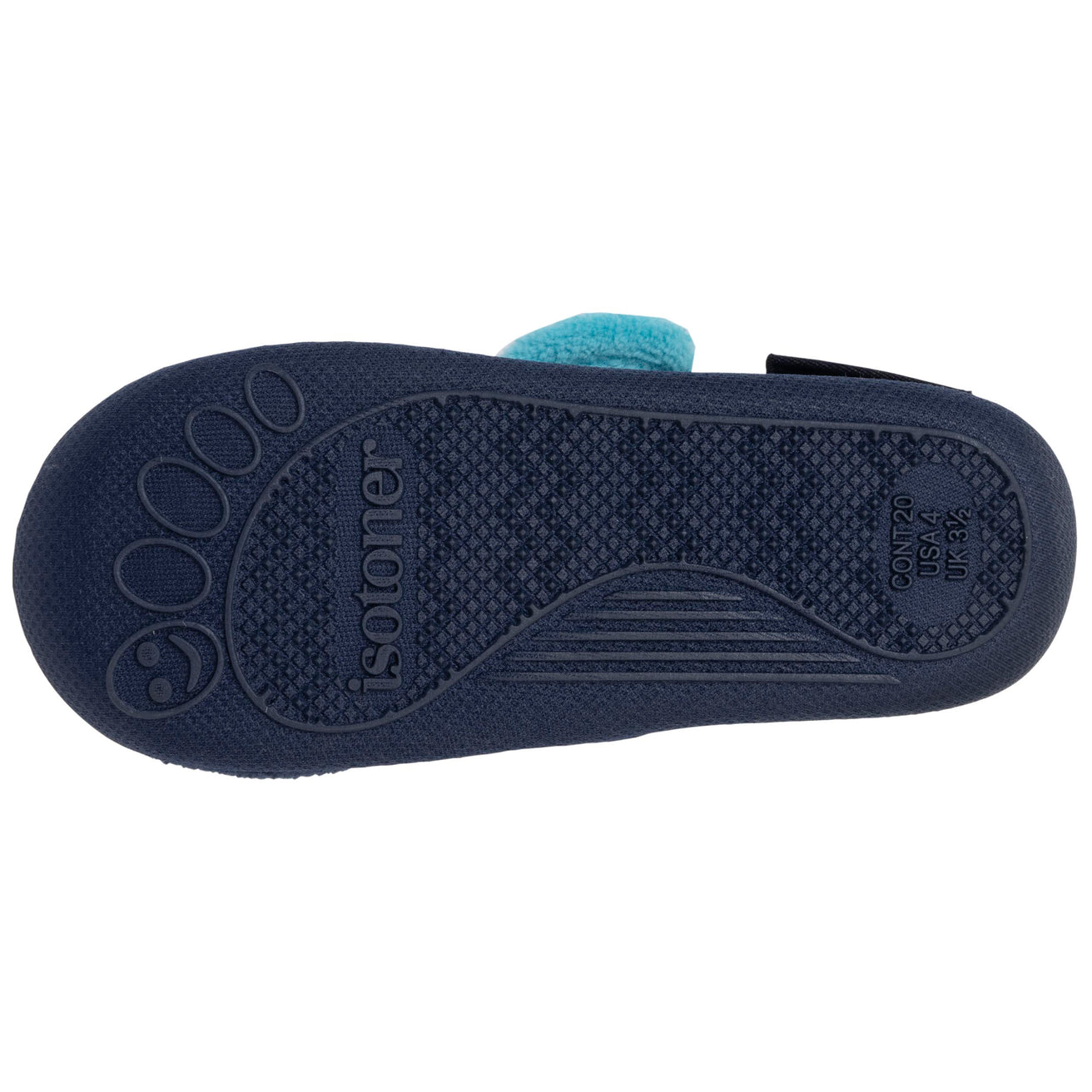 Zapatillas de casa botines velcro Niños Marino Tortuga