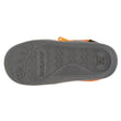 Zapatillas de casa botines cremallera Bebé tractor Caqui jaspeado