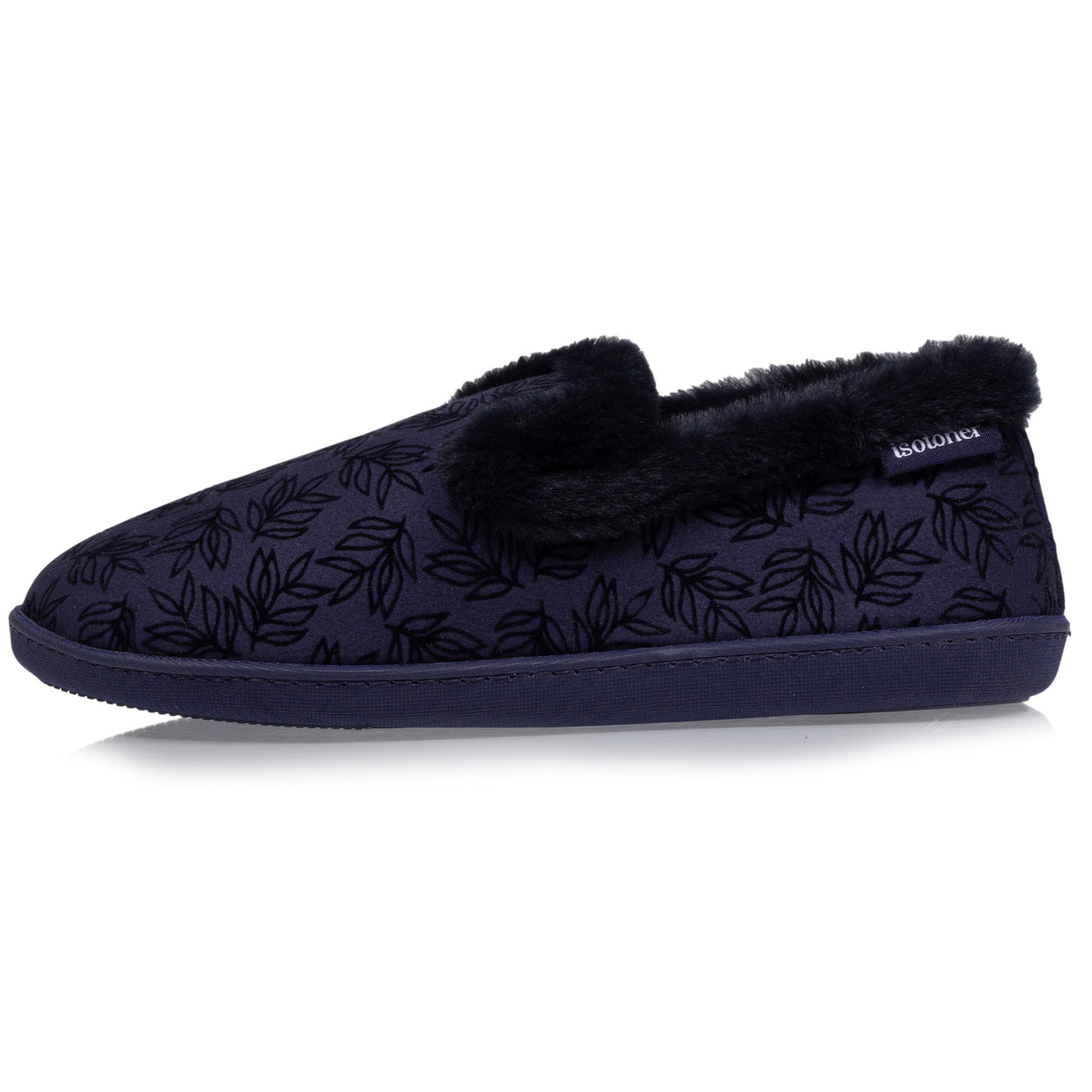 Zapatillas de casa cerradas Mujer Marino follaje