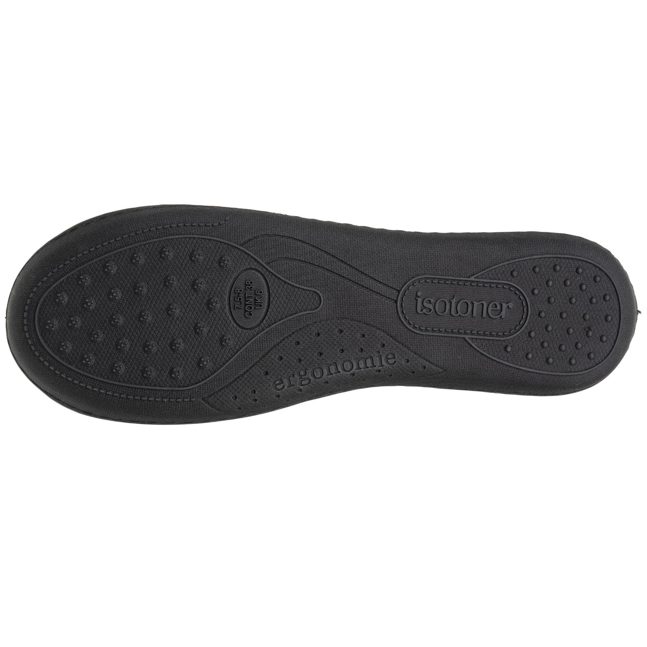 Zapatillas de casa cerradas Mujer Negro Leopardo